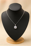 Elegant Sparkle Titanium Necklace