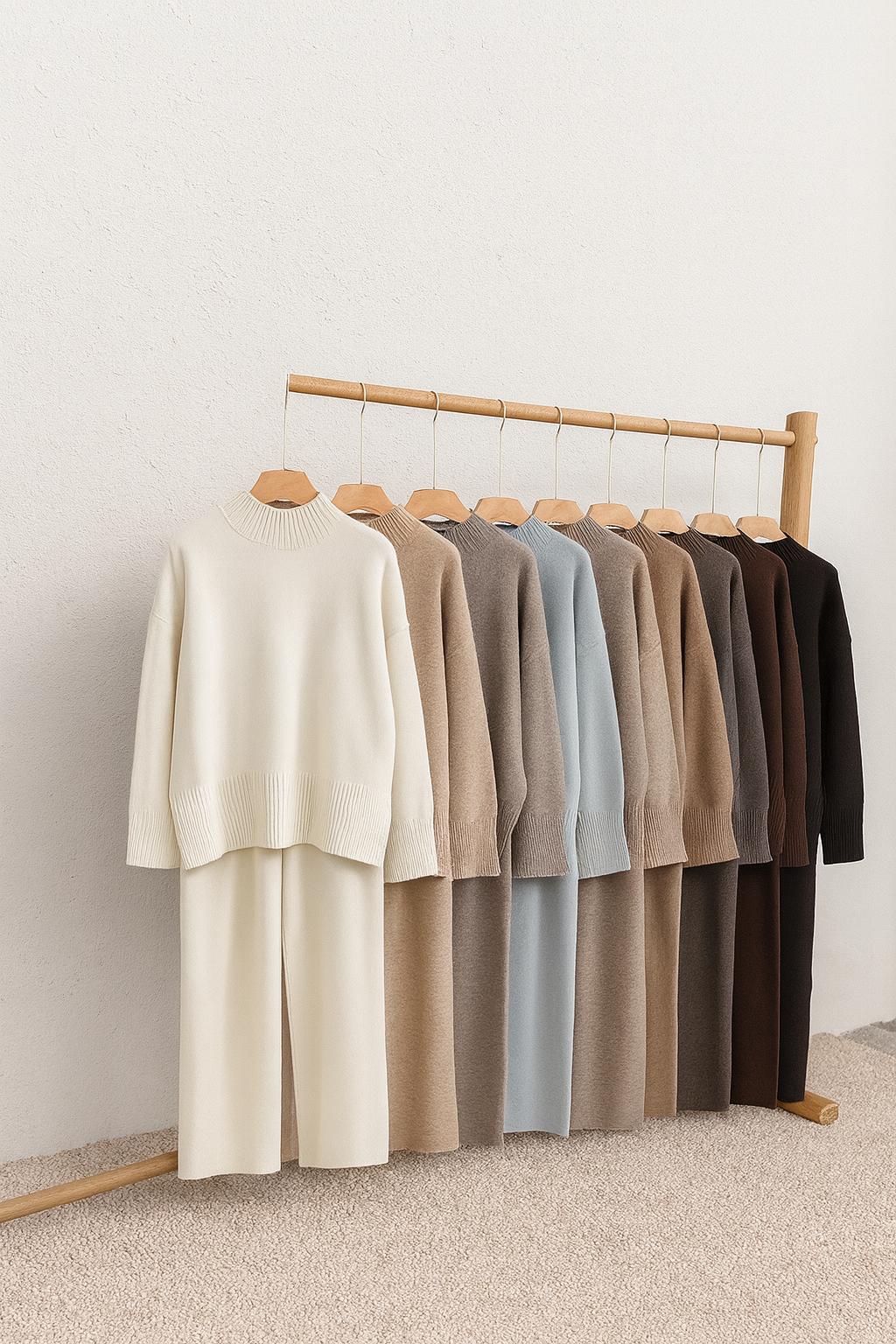 One-size Cozy Knit Set