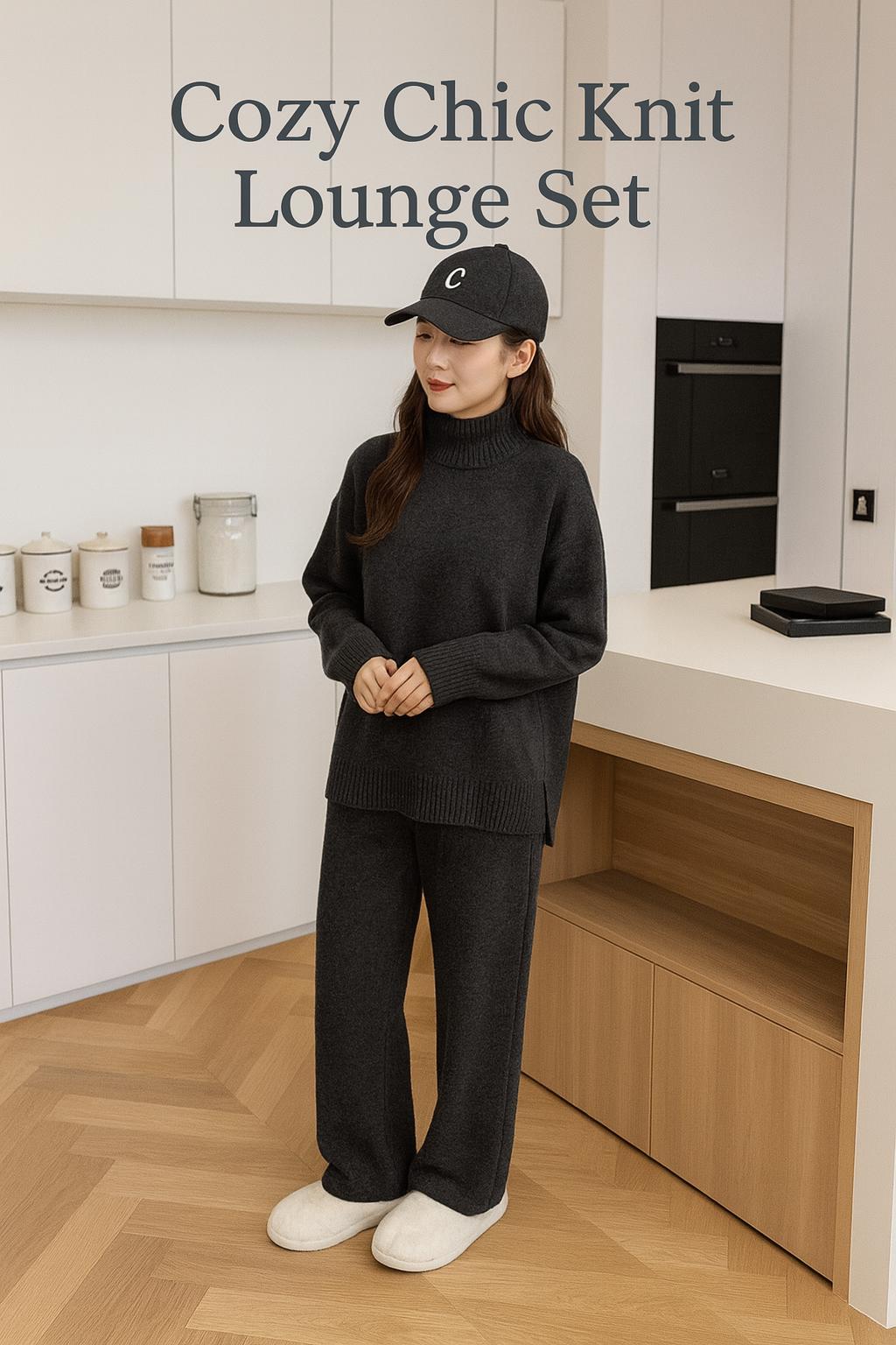 One-size Cozy Knit Set